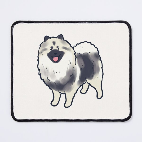 Item preview, Keeshond drawing designed and sold by Mayarart.