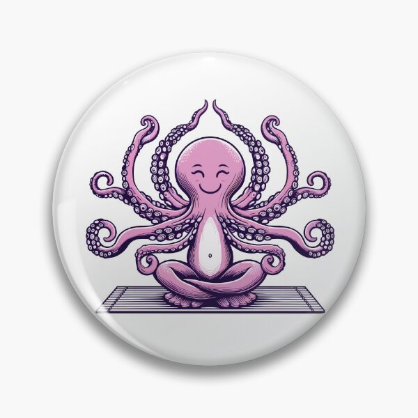 Item preview, Octopus Yoga designed and sold by Designowner.