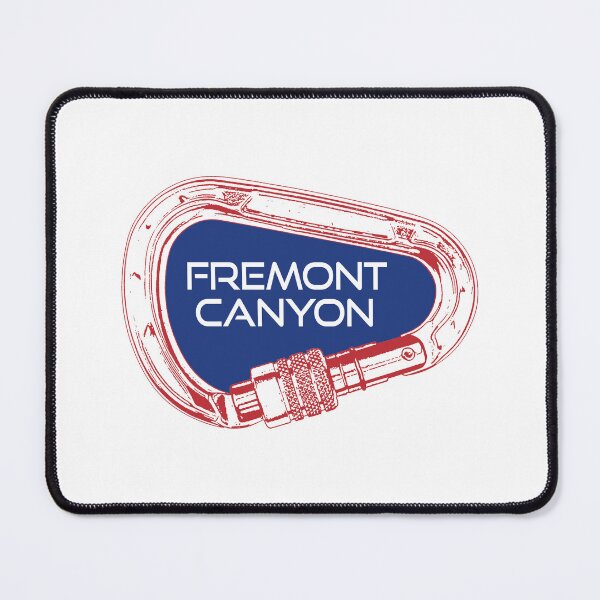 Item preview, Fremont Canyon Wyoming Rock Climbing Carabiner designed and sold by Esskay Designs.