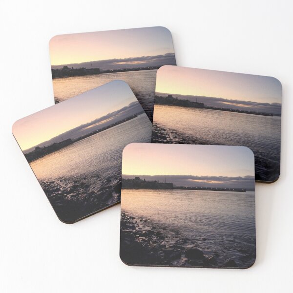 Item preview, Bowmore village, sunset Islay  designed and sold by Simply The West Prints.