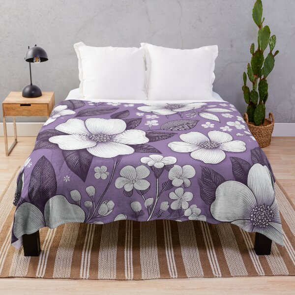 Item preview, Purple Floral Pattern  designed and sold by GraphicsClub.