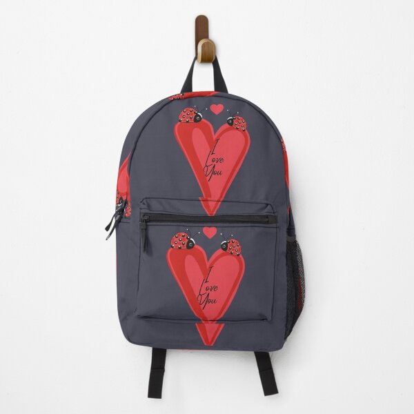 Item preview, Red heart and couple of ladybugs designed and sold by FleurDesign.