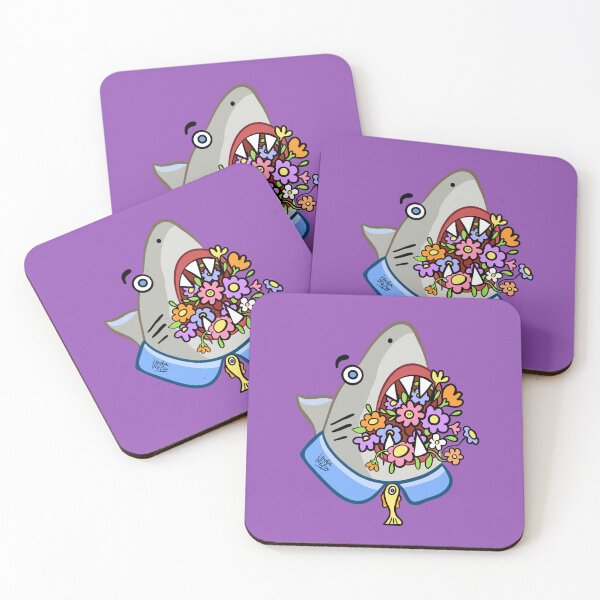 Item preview, Flowers In A Shark designed and sold by Hoda Hefzy.