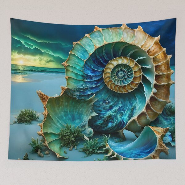 Item preview, Broken Nautilus Shell designed and sold by Bright-Moonrise.