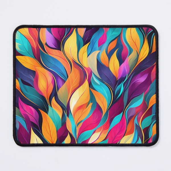 Item preview, Abstract Colorful Leafs Pattern designed and sold by Uday24.
