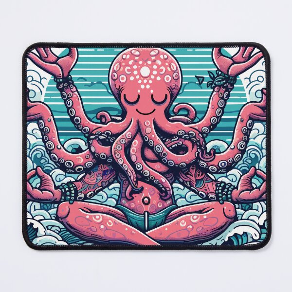 Item preview, Octopus Yoga designed and sold by Designowner.