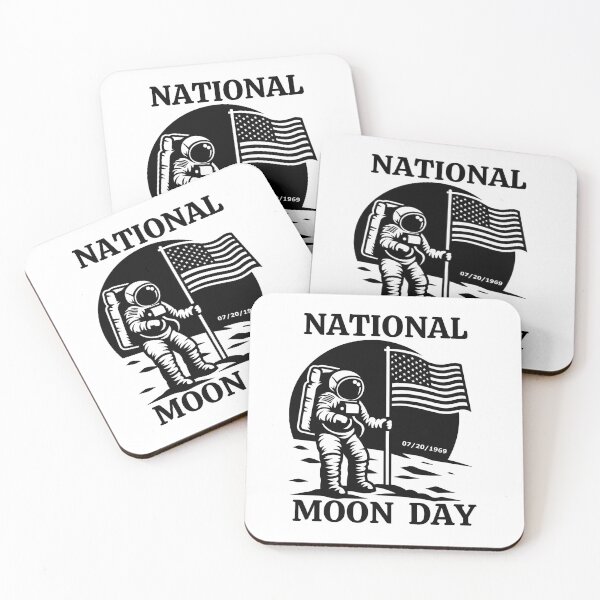 Item preview, National Moon Day designed and sold by GlunmanStore.