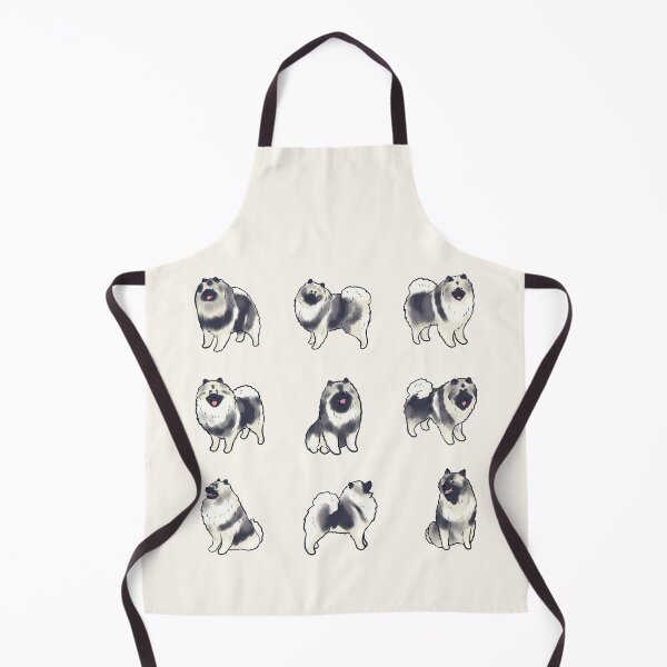 Artikelvorschau, Keeshond Hund Illustrationspaket entworfen und verkauft von Mayarart.