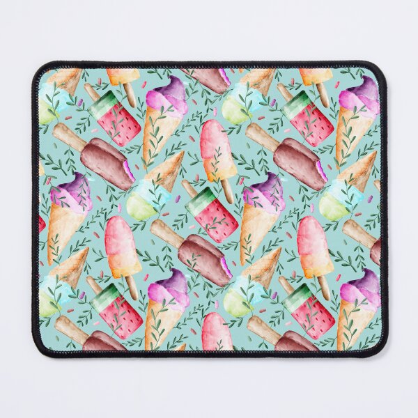 Item preview, Watercolour Ice Creams and Popsicles designed and sold by OranelloDesigns.
