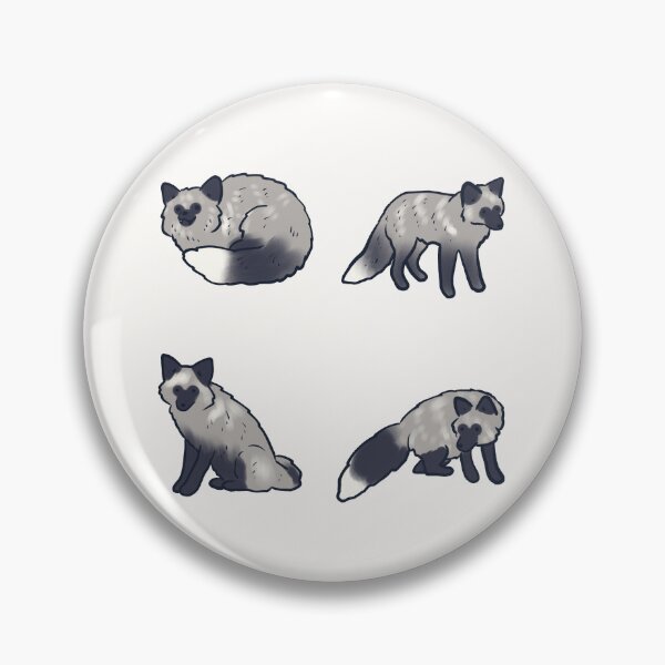 Item preview, silver fox pack  designed and sold by Mayarart.