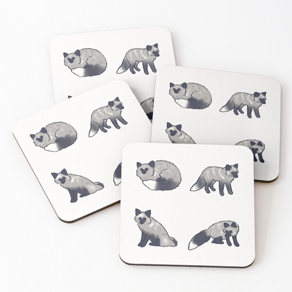 Item preview, silver fox pack  designed and sold by Mayarart.