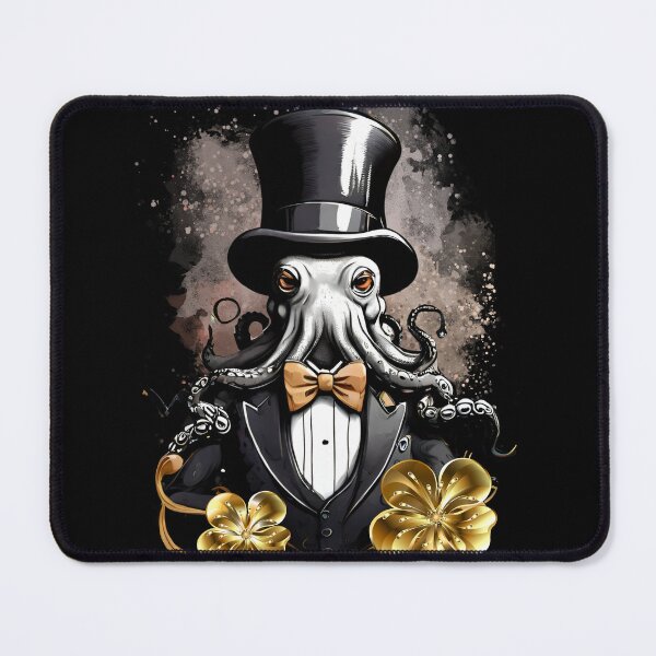 Item preview, an octopus wearing a black designed and sold by yuki-hana.