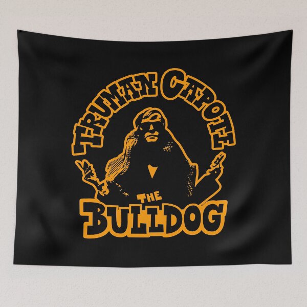 Item preview, El Bulldog - Ilustración Homenaje a Truman Capote designed and sold by Boogosh.