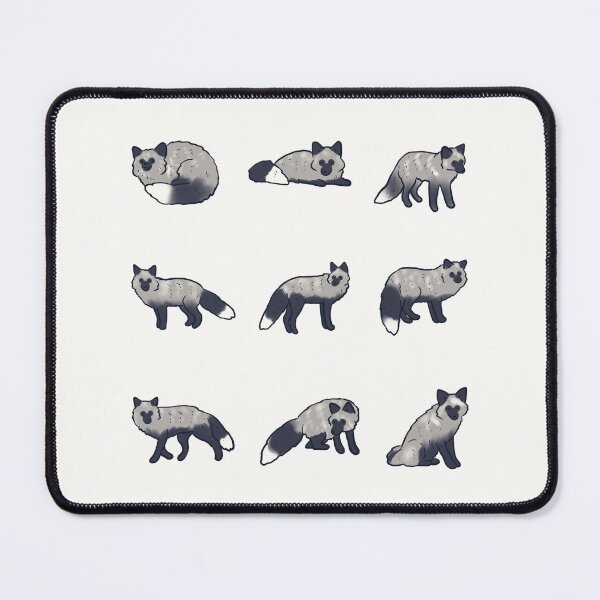 Item preview, Cute silver fox pack  designed and sold by Mayarart.