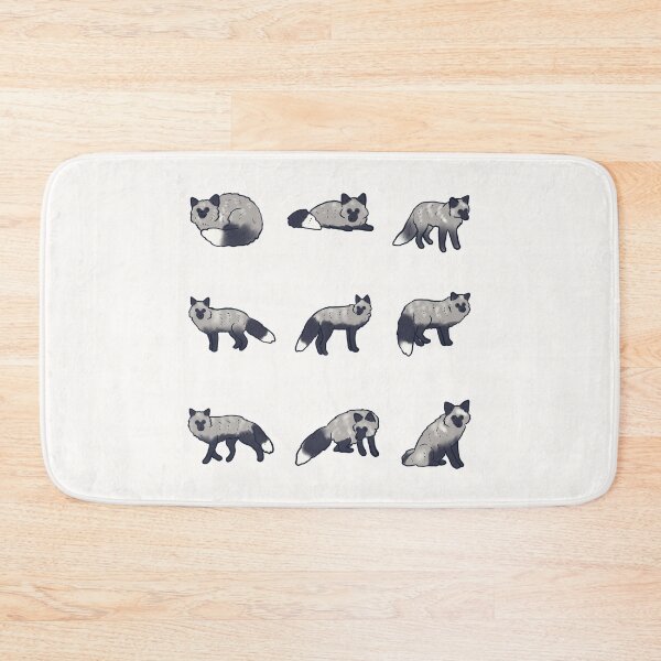 Item preview, Cute silver fox pack  designed and sold by Mayarart.