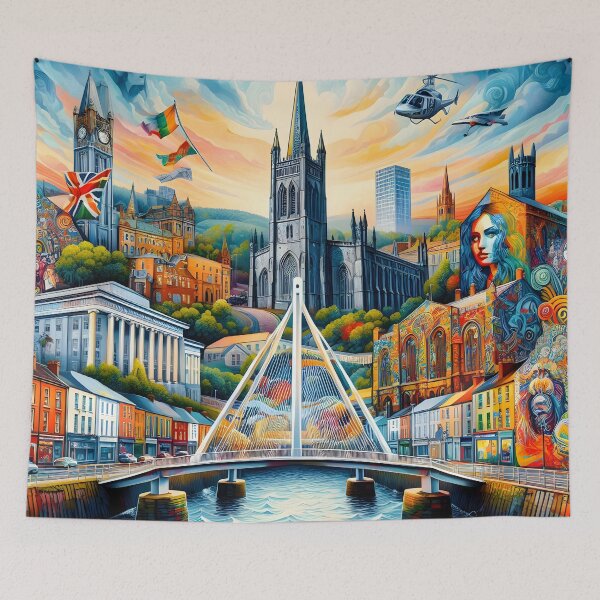 Item preview, Iconic places in Derry / Londonderry designed and sold by cmphotographs.