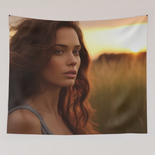 Item preview, Beautiful Woman: Dream Girl, Golden Hour Sunset designed and sold by Fantasy Masterpiece.