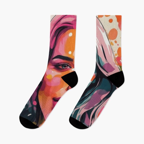 Item preview, One girl and two faces, like the sun and the moon  designed and sold by Coverlando.