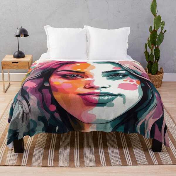 Item preview, One girl and two faces, like the sun and the moon  designed and sold by Coverlando.