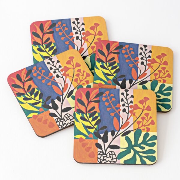 Artikelvorschau, Von Matisse inspiriertes, mutiges und wunderschönes Cut-Out-Design entworfen und verkauft von Sizani.