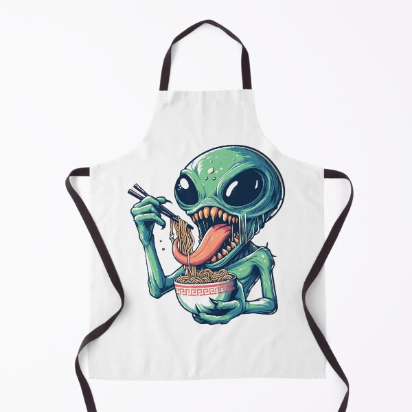 Item preview, Alien Monster Eat Ramen designed and sold by Designowner.