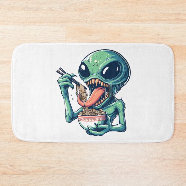 Item preview, Alien Monster Eat Ramen designed and sold by Designowner.
