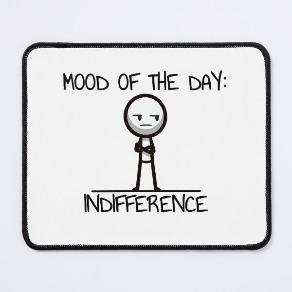 Item preview, Mood of The Day: Indifference - Stickman Crew #29 designed and sold by TheRumblingNerd.