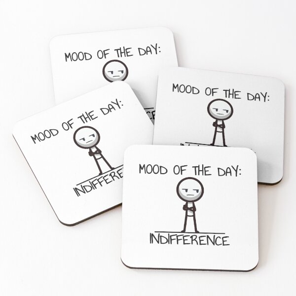Item preview, Mood of The Day: Indifference - Stickman Crew #29 designed and sold by TheRumblingNerd.