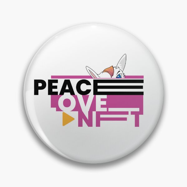 Artikelvorschau, Frieden, Liebe, NFT! entworfen und verkauft von PussTasticShop.