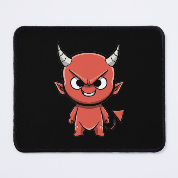 Item preview, Chibi Little Devil, Funny Red Demon, Retro Devil from hell designed and sold by Cr320.