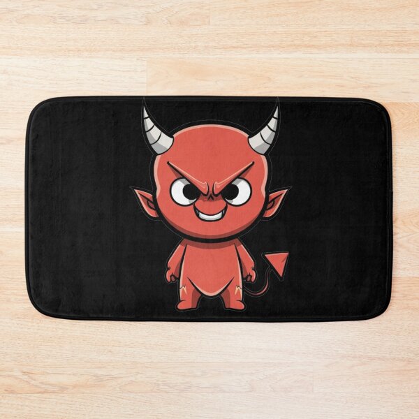 Item preview, Chibi Little Devil, Funny Red Demon, Retro Devil from hell designed and sold by Cr320.