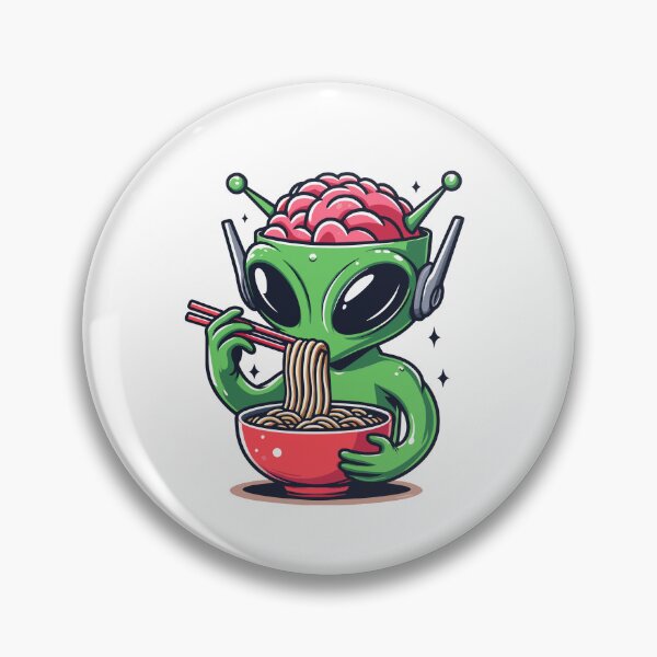 Item preview, Alien Eat Ramen designed and sold by Designowner.