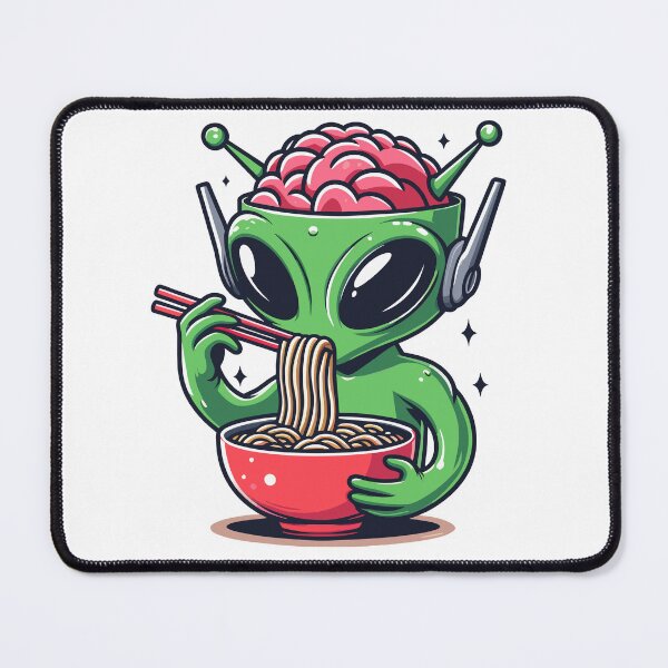 Item preview, Alien Eat Ramen designed and sold by Designowner.