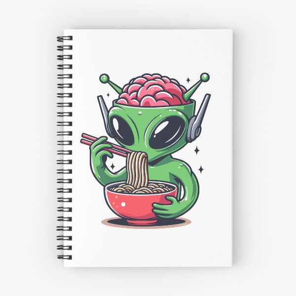 Item preview, Alien Eat Ramen designed and sold by Designowner.