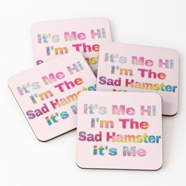 Item preview, It's Me Hi I'm The Sad Hamster It's Me designed and sold by EunsooLee.