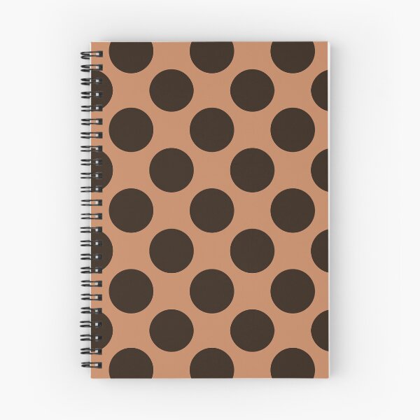 Item preview, Dark brown polka dots designed and sold by IftinDesigns.
