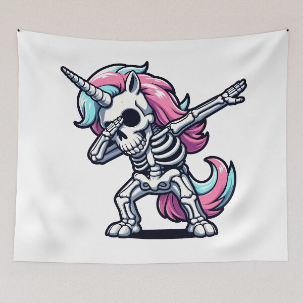 Item preview, Unicorn Skeleton Dabbing designed and sold by Designowner.