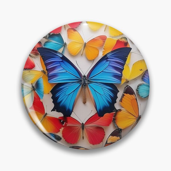 Item preview, Colorful butterflies in a spherical shape! designed and sold by SynyaStyle.