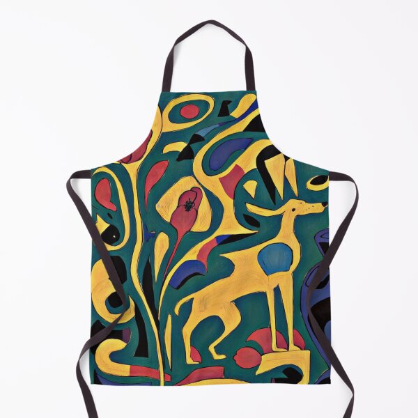 Item preview, Miro Inspired Abstract Surrealist Avant Garde Art designed and sold by Sizani.