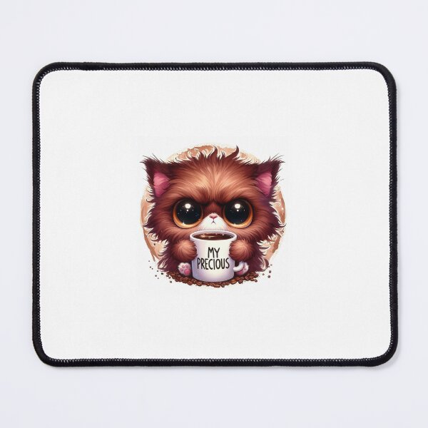 Item preview, Grumpy Coffee Cat designed and sold by FineAARTDesign.