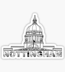 Nottingham Council House! Sticker