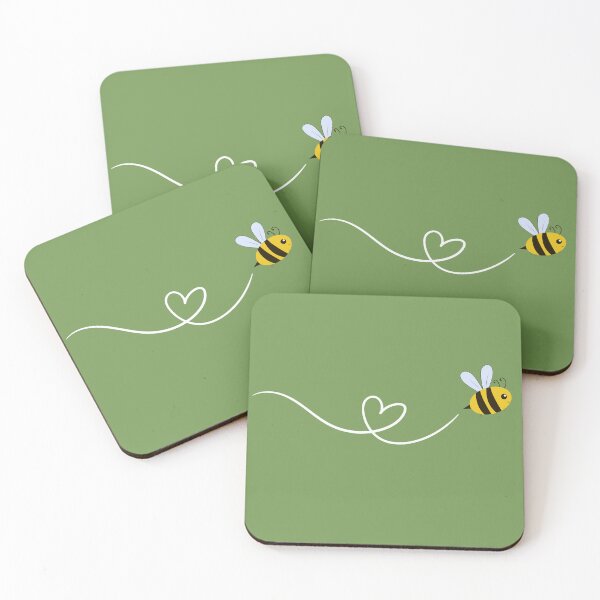 Item preview, Bee Minimalist Art Line designed and sold by GumStickers.