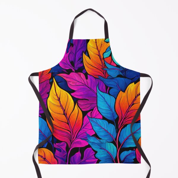 Item preview, Psychedelic Style Multicolored Leafs Pattern designed and sold by Uday24.