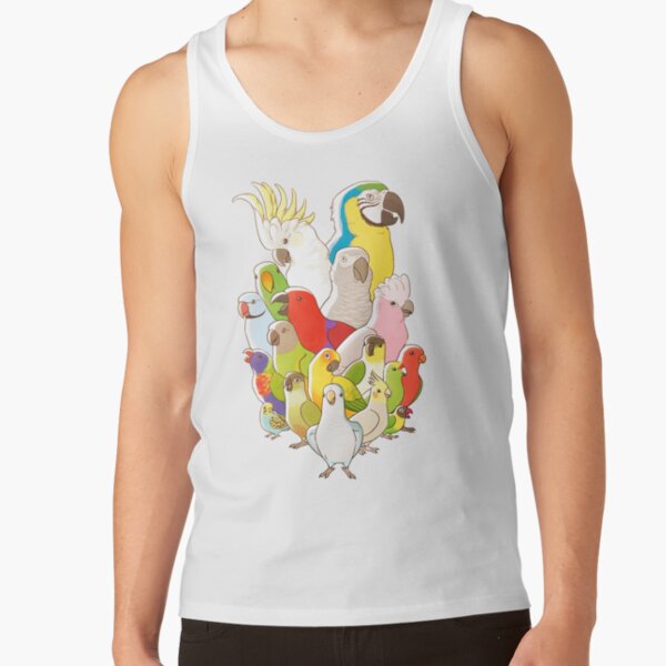 Parrot Party Tank Top