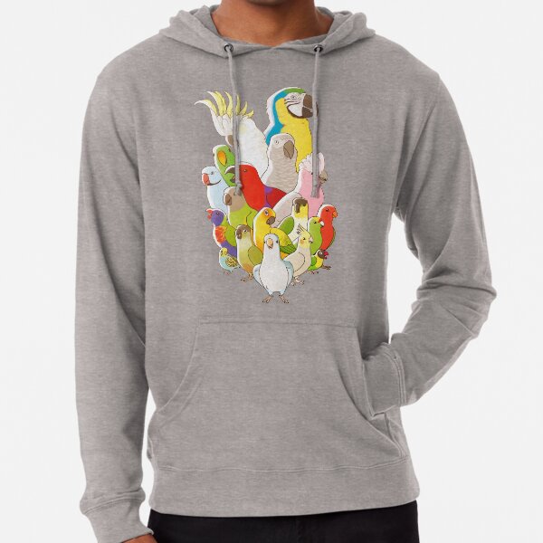 Parrot Party Lightweight Hoodie