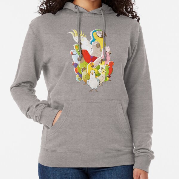 Parrot Party Lightweight Hoodie