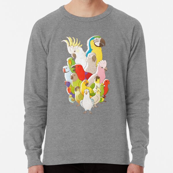 Parrot Party Lightweight Sweatshirt