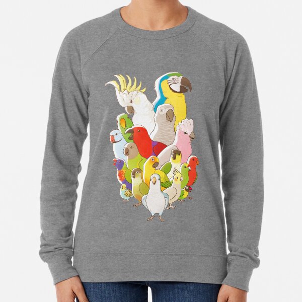 Parrot Party Lightweight Sweatshirt