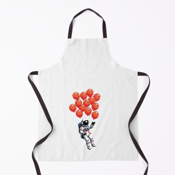 Item preview, นักบินอวกาศ ลูกโป่งแดง astronaut nasa float redballoon freedom fly escape explorer cartoon designed and sold by Bspaces.