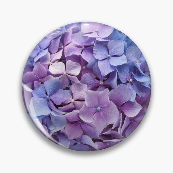 Item preview, Purple flowers in a spherical shape! designed and sold by SynyaStyle.